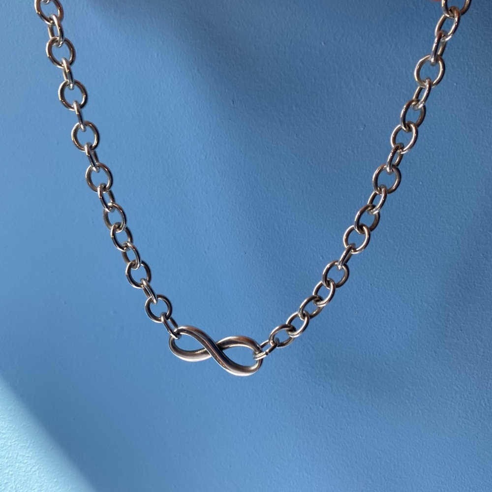 Tiffany & Co infinity necklace